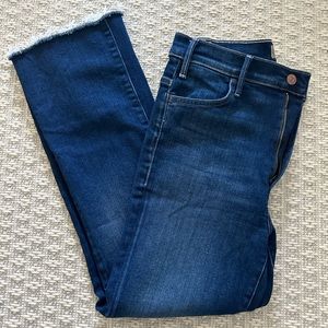 MOTHER denim Hustler Ankle Fray in Home Movies size 29